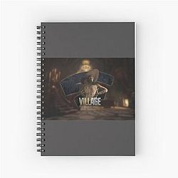 Resident Evil Village Zipped Hoodie 
Resident gift 
Resident Evil Village T-Shirt Spiral Notebook