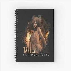Resident Evil Village the Vampire Lady Spiral Notebook