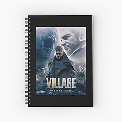 More Then Awesome Resident Evil Village Collection Spiral Notebook