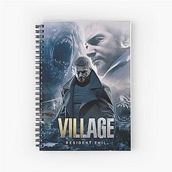 Source Resident Evil Village Spiral Notebook