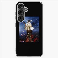 Retro Resident Evil Village Alcina Dimitrescu Gift Music Fans Samsung Galaxy Soft Case