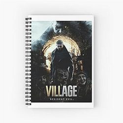 Creative Survival Horror Spiel Alluring Chris Redfield Collection Spiral Notebook