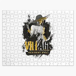 Creative Survival Horror Video Game Alluring Resident Evil Village Lady Dimitrescu Classics Fans Jigsaw