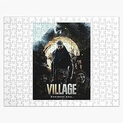 Creative Survival Horror Resident Evil Village Collection with Chris Redfield Jigsaw Puzzle