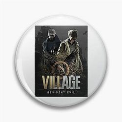 Creative Survival Horror Video Game Resident Evil Village Gift Pin