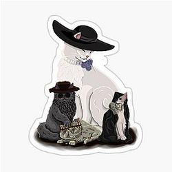 Resident Evil Village 4 Lords Family Portrait Sticker
