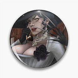 Lady Dimitrescu from Resident Evil Village Pin