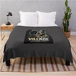 Resident Evil Village Resident T-Shirt Throw Blanket
