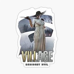 Resident Evil Village - Resident T-Shirt Sticker