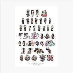 Resident Evil Village All Star Print