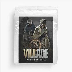 Creative Survival Horror Video Game Gift for Resident Evil Village Duvet Cover