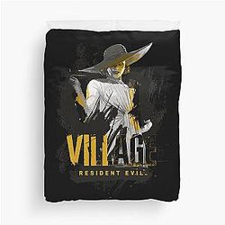 Funny Resident Evil Village Lady Dimitrescu Duvet Cover