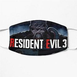 Resident Evil Face Masks - Resident Evil 3 Remake 3 Figure Flat Mask RB1201 [ID555632]