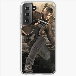 Resident Evil Cases - resident evil 4 leon kennedy Samsung Galaxy Soft Case RB1201 [ID555525]