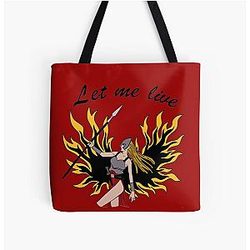 Resident Evil Bags - Let Me Live Claire Redfield Resident Evil All Over Print Tote Bag RB1201 [ID555837]