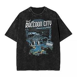 Racoon City PTTT0304 Washed Resident Evil T-Shirts
