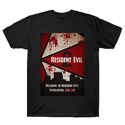 Classic Survival Horror Gaming NTAN1404 Resident Evil T-Shirts