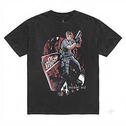 Dr Pepper Leon LA2606 Resident Evil T-Shirts