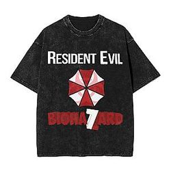 Biohazard Umbrella Corp PTTT0608 Washed  Resident Evil T-Shirts