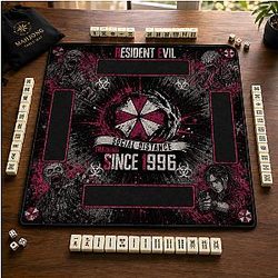 Resident Evil Social Distance Mahjong Mat 
