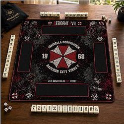 Resident Evil Raccoon City Virus Mahjong Mat