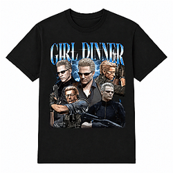 GIRL DINNER PTTT2808 Albert Wesker Resident Evil T-Shirts