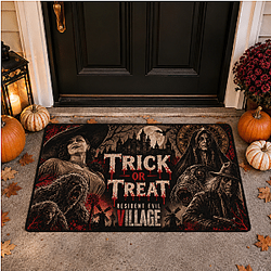 Village Resident Evil Halloween Doormat