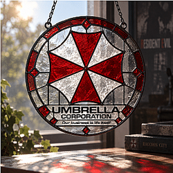 Umbrella Corporation Resident Evil Suncatcher