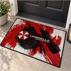 Halloween Resident Evil Umbrella Corps Door Mat NTT099 Resident Evil Decoration