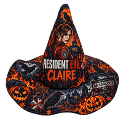 Claire In The Night DTNK1009 Resident Evil Halloween Quilted Witch Hat