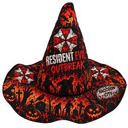 Village of Shadows Dark Fairy Tale DTNK1009 Resident Evil Halloween Quilted Witch Hat