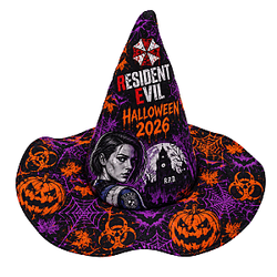 Bela Cassandra Daniela Daughters of Dimitrescu DTNK1009 Resident Evil Halloween Quilted Witch Hat