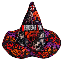 Raccoon City Outbreak 1998 DTNK1009 Resident Evil Halloween Quilted Witch Hat