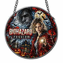 Biohazard Requiem Halloween PTTT1109  Resident Evil Suncatcher