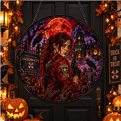 Nightmare at R.P.D DTNK1509 Resident Evil Suncatcher
