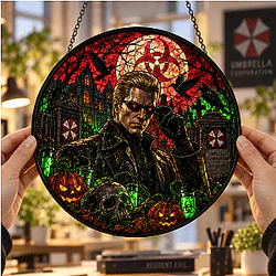 Albert Wesker DTNK1509  Resident Evil Suncatcher