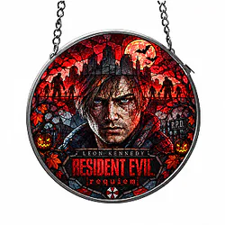Leon Kennedy PTTT1709 Halloween  Resident Evil Halloween Suncatcher