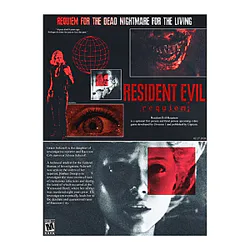 Resident Evil Requiem Horror Poster NTT2210 Resident Evil Posters