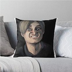Resident Evil Pillows - Leon Kennedy "The Face" - Resident Evil 2 Throw Pillow RB1201 [ID555764]
