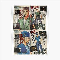 Resident Evil Posters - Resident Evil - Chris &amp; Jill Poster RB1201 [ID555562]