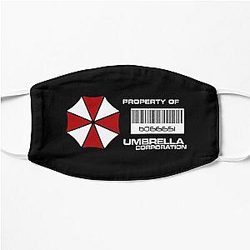 Resident Evil Face Masks - Property of Umbrella Corporation Flat Mask RB1201 [ID555610]