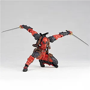 17CM Revoltech Series No.025EX Deadpool Ver.2.0 Collection Action