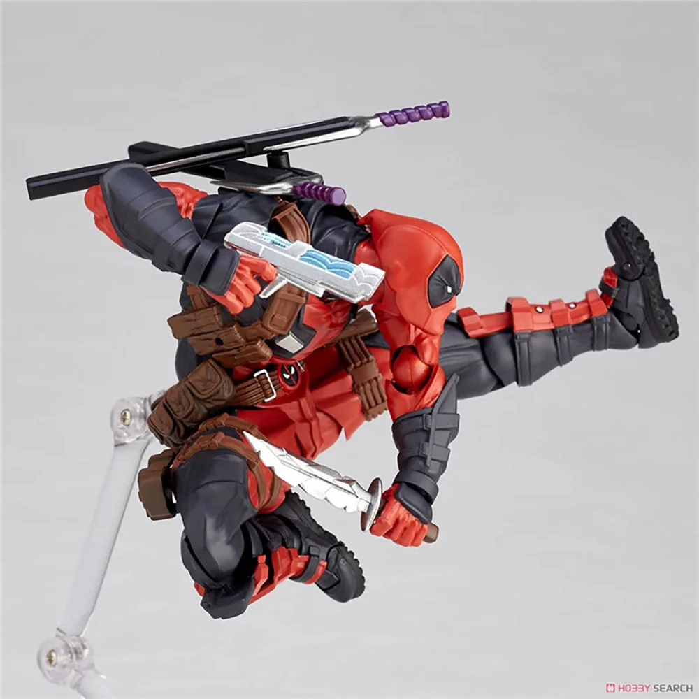 17CM Revoltech Series No.025EX Deadpool Ver.2.0 Collection Action