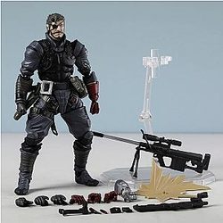 16cm Phantom Pain Venom Snake Revoltech PVC Action Figure