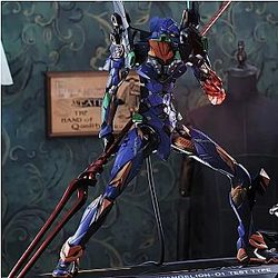 33cm Evanglion 01 PTTT3003 Anime Figure 