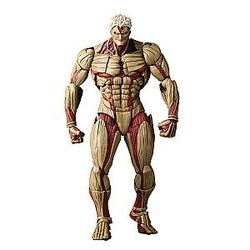 17cm Attack on Titan Amazing Yamaguchi Revoltech NR101 Armored Titan (Reiner Braun) Action Figure