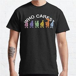 Rex Orange County T-Shirts - Rex Orange County Merch Who Cares Classic T-Shirt RB2307
