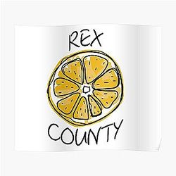Rex Orange County Posters - Rex Orange County Black Poster RB2307