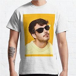 Rex Orange County T-Shirts - Rex Orange County with glass Classic T-Shirt RB2307