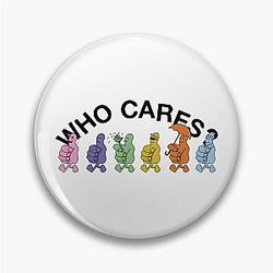 Rex Orange County Pins - Rex Orange County Merch Who Cares Pin RB2307